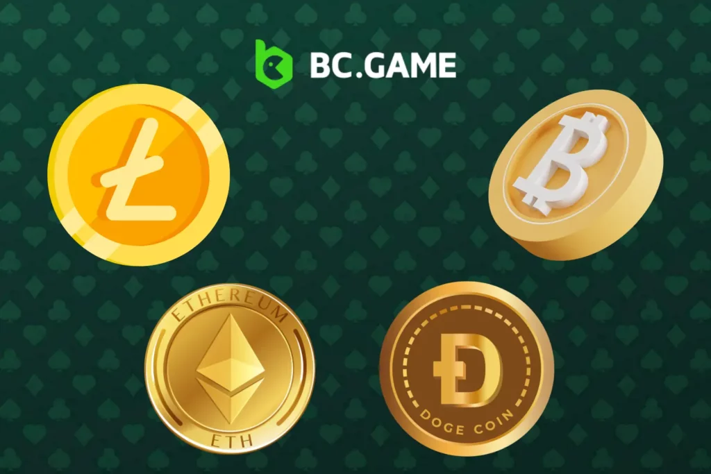 BC Game Cryptocurrencies
