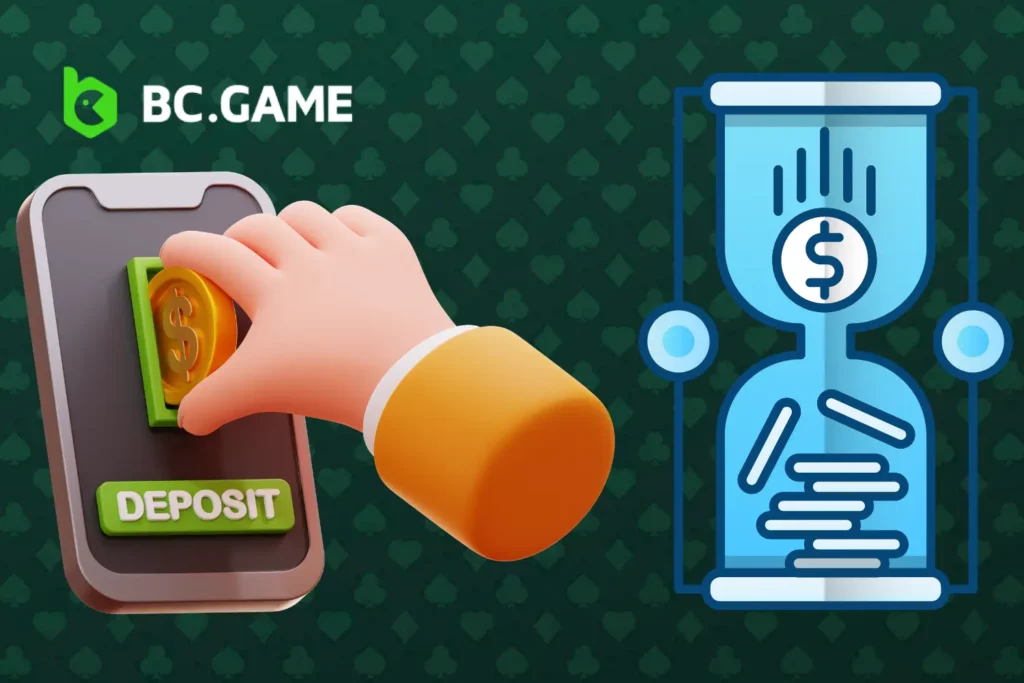 BC Game Deposit Time